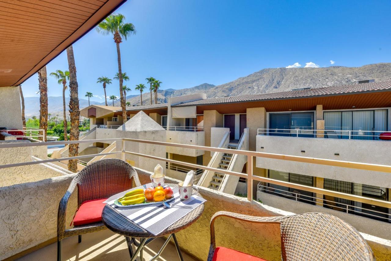 Central Palm Springs Resort Condo With 2 Balconies Exterior photo